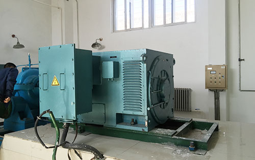 江安某水电站工程主水泵使用我公司高压电机